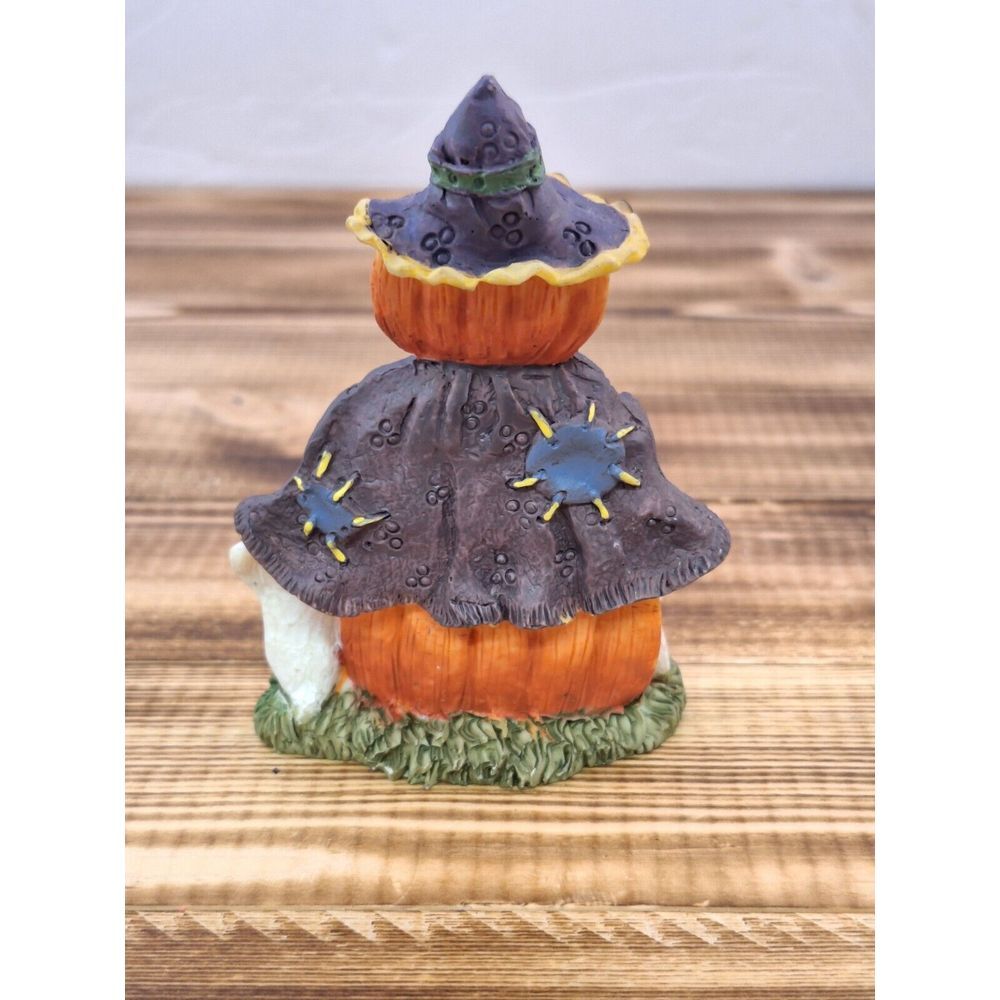 X3 K's Collection Witch Halloween Figurine Decor 5"T x 3"L Pumpkin Vintage Lot - Picture 7 of 13